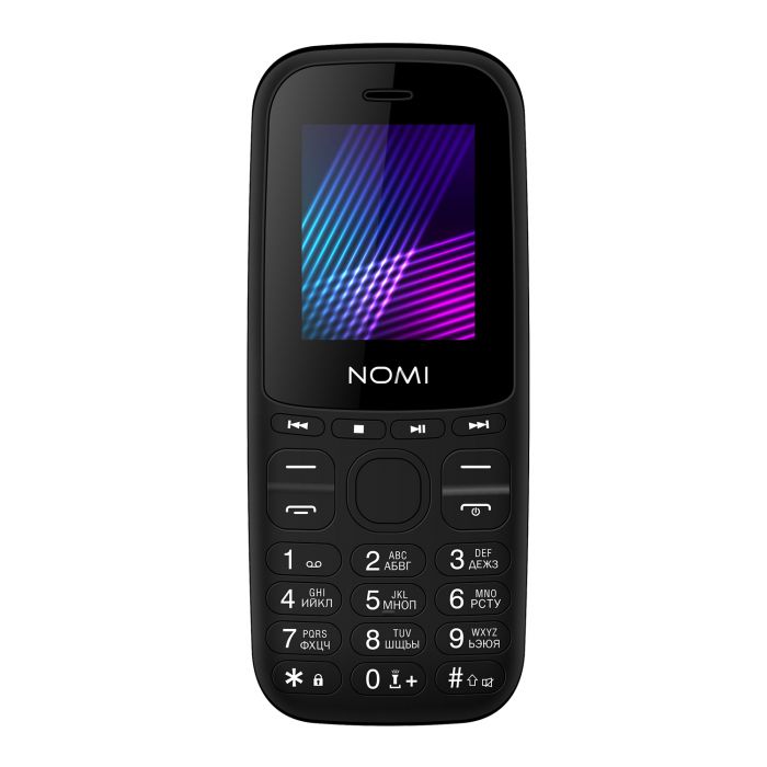 Мобiльний телефон Nomi i189s Dual Sim Black