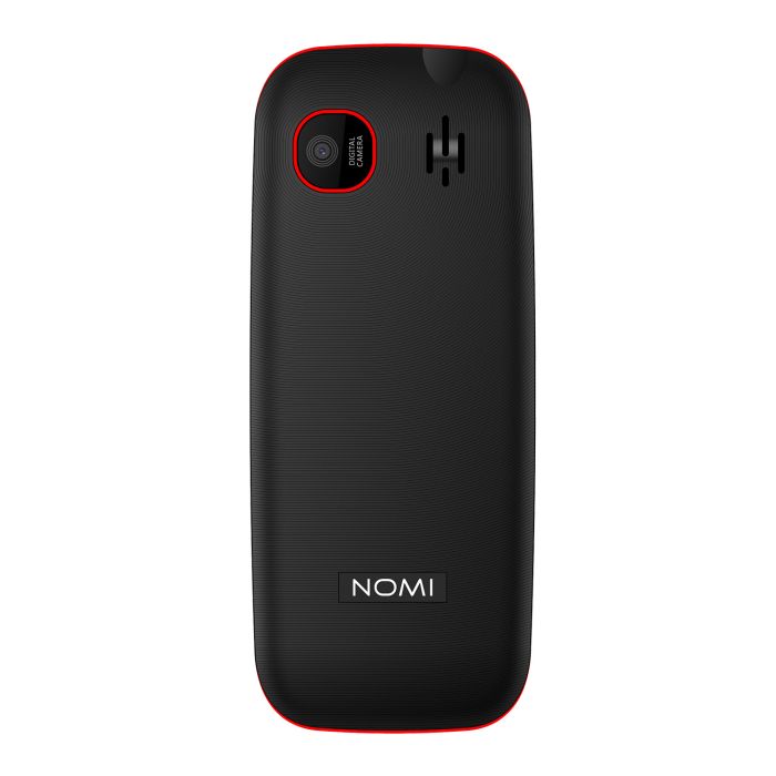 Мобiльний телефон Nomi i189s Dual Sim Black/Red