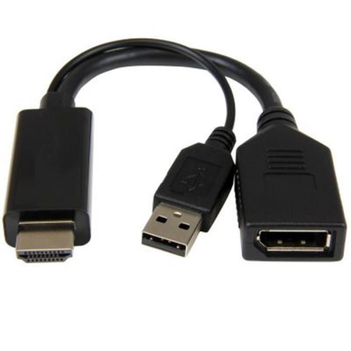 Адаптер Cablexpert (A-HDMIM-DPF-01) HDMI-DisplayPort, 0.1м