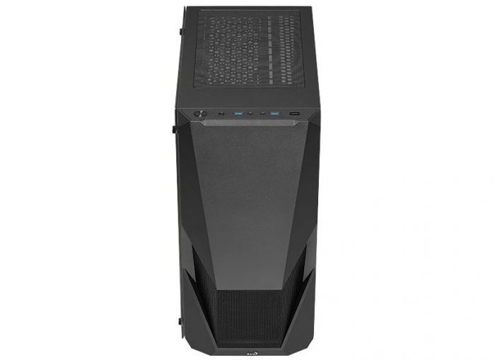 Корпус AeroCool Zauron Saturn FRGB-G-BK-v2 (ACCM-PV23023.11) Black без БЖ