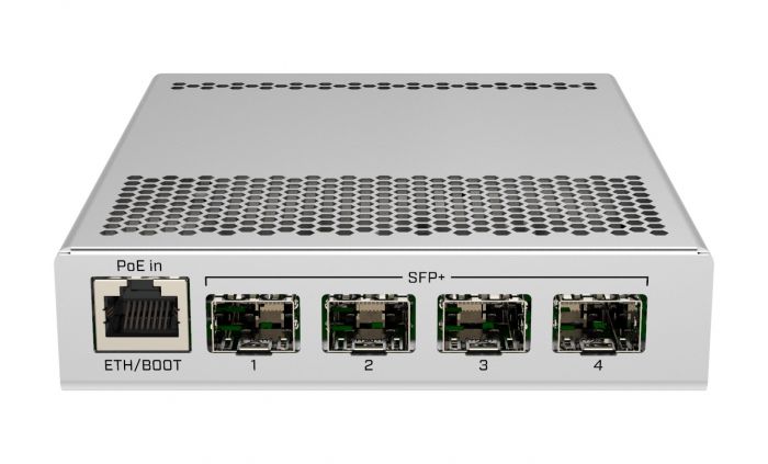 Комутатор MikroTik CRS305-1G-4S+IN (1x1GE, 4xSFP+, Dual PSU, L3)