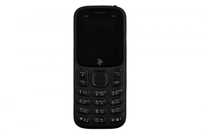 Мобiльний телефон 2E E180 2019 Dual Sim Black (680576170033)