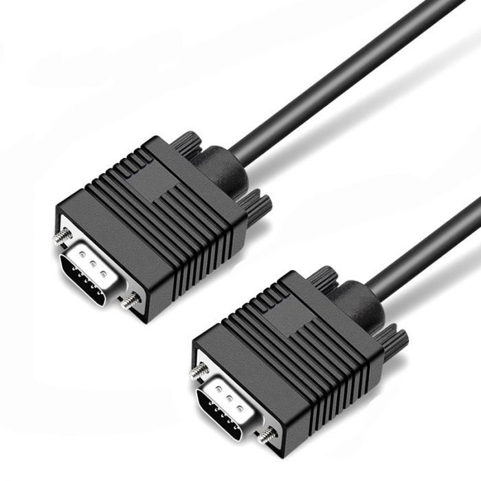 Кабель ProLogix VGA - VGA, (M/M), 5 м, Black (PR-VGA-VGA-P-06-28-5m)