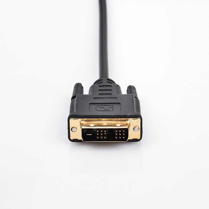 Кабель ProLogix HDMI - DVI (M/M), 1.8 м, Black (PR-HDMI-DVI-P-01-30-18m)