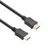 Кабель Prologix HDMI - HDMI V 1.4 (M/M), 0.5 м, 4K, Black (PR-HDMI-HDMI-CCS -01-30-05m)