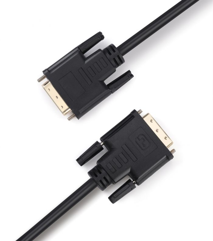 Кабель ProLogix DVI - DVI (M/M), 1.8 м, Black (PR-DVI-DVI-P-05-28-18m)