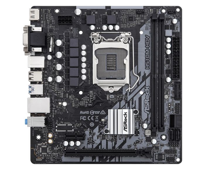 Материнська плата ASRock H510M-HDV R2.0 Socket 1200