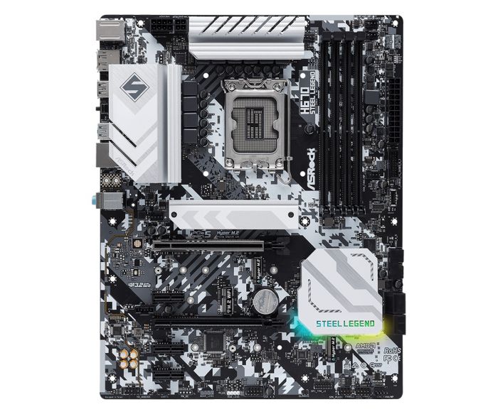 Материнська плата ASRock H670 Steel Legend Socket 1700