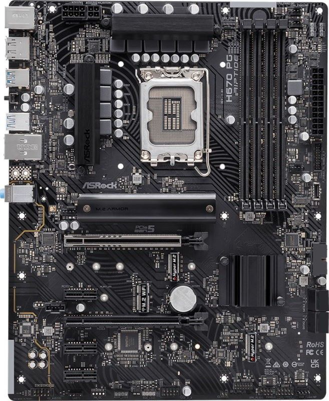 Материнська плата ASRock H670 PG Riptide Socket 1700