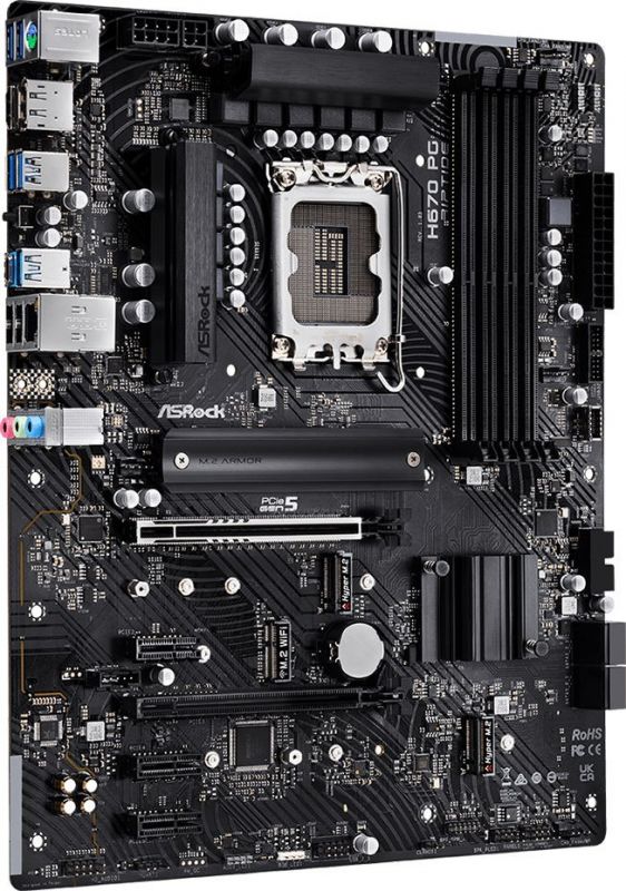 Материнська плата ASRock H670 PG Riptide Socket 1700