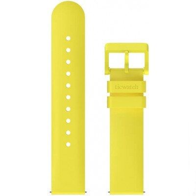 Ремінець Mobvoi Rubber Silicone Strap 20mm для Mobvoi TicWatch E3/GTH/C2 Yellow (MBV-STRAP-20YL)