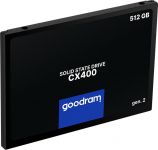 Накопичувач SSD  512GB GOODRAM CX400 Gen.2 2.5" SATAIII 3D TLC (SSDPR-CX400-512-G2)