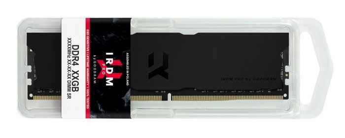 Модуль пам`ятi DDR4 8GB/3600 Goodram Iridium Pro Deep Black (IRP-K3600D4V64L18S/8G)