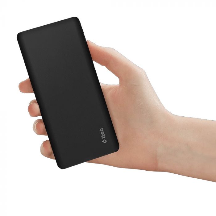 Універсальна мобільна батарея Ttec 10000mAh PowerSlim S Black (2BB135S)