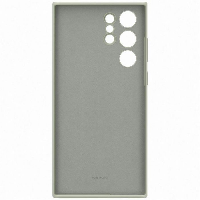 Чохол-накладка Samsung Silicone Cover для Samsung Galaxy S22 Ultra SM-S908 Olive Green (EF-PS908TMEGRU)