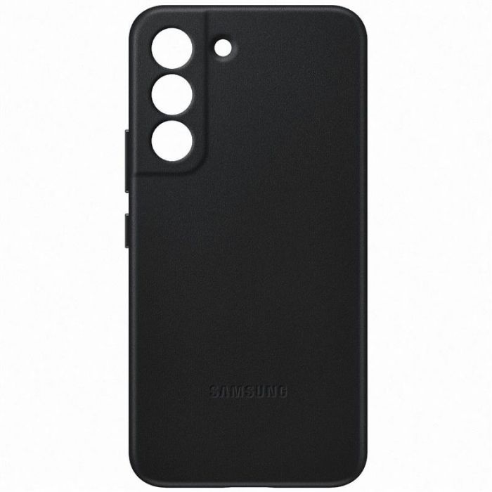Чохол-накладка Samsung Leather Cover для Samsung Galaxy S22 SM-S901 Black (EF-VS901LBEGRU)
