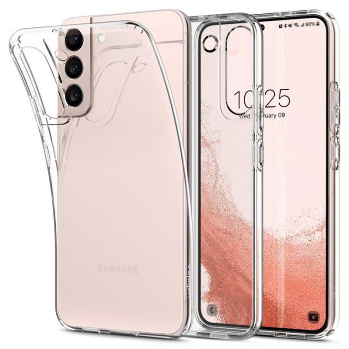 Чохол-накладка Spigen Liquid Crystal для Samsung Galaxy S22 SM-S901 Crystal Clear (ACS03984)