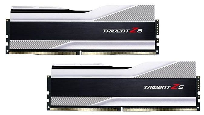 Модуль пам`ятi DDR5 2x16GB/6000 G.Skill Trident Z5 Silver (F5-6000J3636F16GX2-TZ5S)