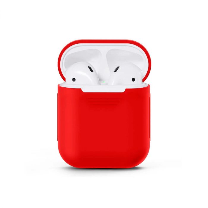 Чохол Baseus для Apple AirPods Red (WIAPPOD-09)