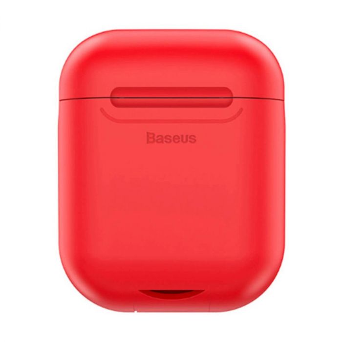 Чохол Baseus для Apple AirPods Red (WIAPPOD-09)