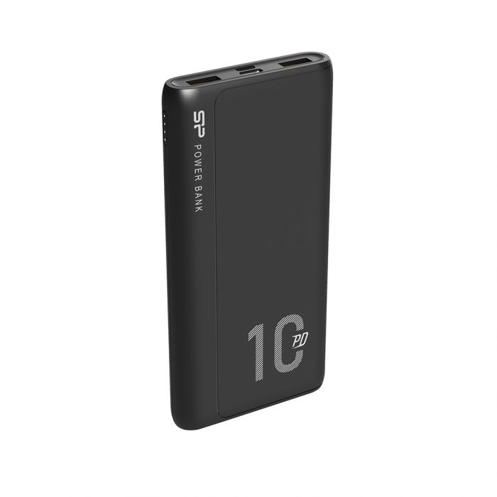 Універсальна мобільна батарея Silicon Power QP15 10000 mAh Black (SP10KMAPBKQP150K)