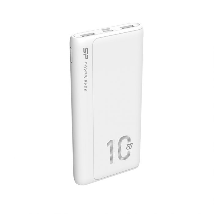 Універсальна мобільна батарея Silicon Power QP15 10000 mAh White (SP10KMAPBKQP150W)