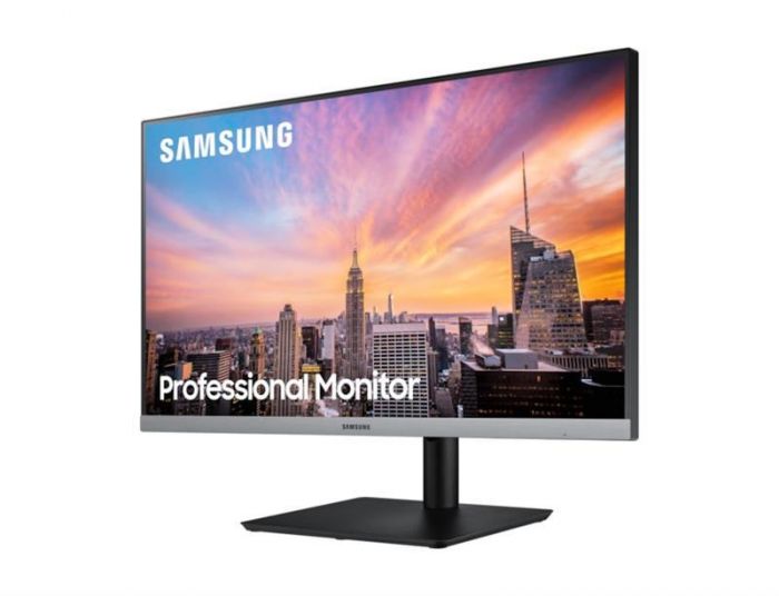 Монiтор Samsung 23.8" S24R650 (LS24R650FDIXCI) IPS Dark Blue Gray