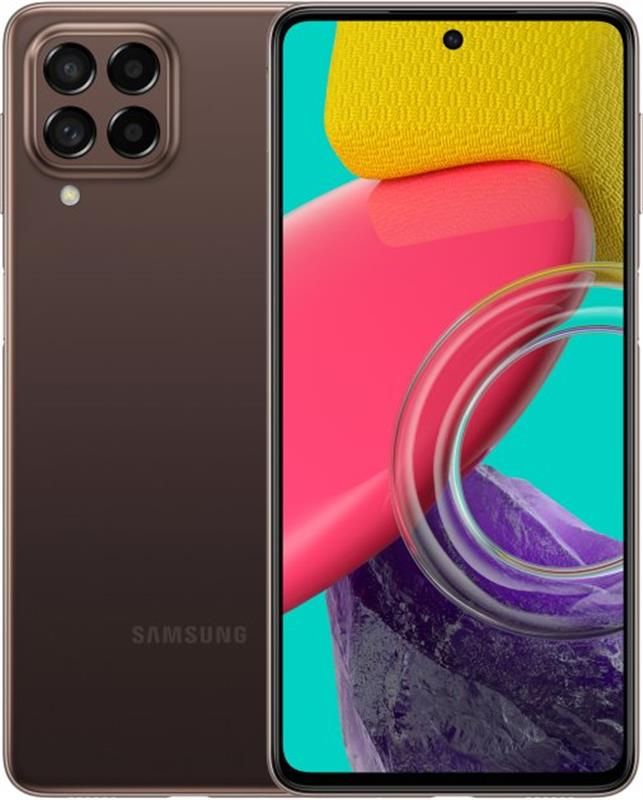 Смартфон Samsung Galaxy M53 5G SM-M536 6/128GB Dual Sim Brown (SM-M536BZNDSEK)_UA_