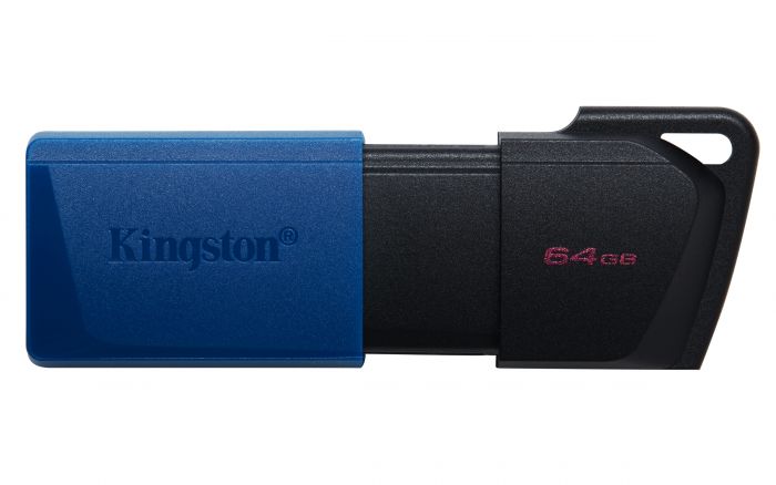 Флеш-накопичувач USB3.2 64GB Kingston DataTraveler Exodia M Black/Blue (DTXM/64GB)