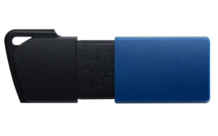 Флеш-накопичувач USB3.2 64GB Kingston DataTraveler Exodia M Black/Blue (DTXM/64GB)