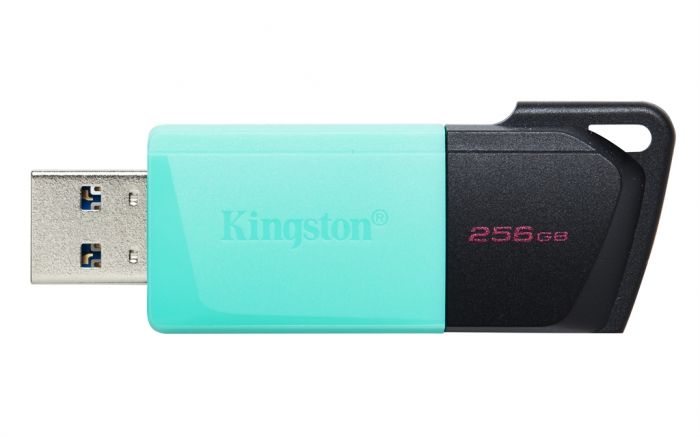 Флеш-накопичувач USB3.2 256GB Kingston DataTraveler Exodia M Black/Teal (DTXM/256GB)