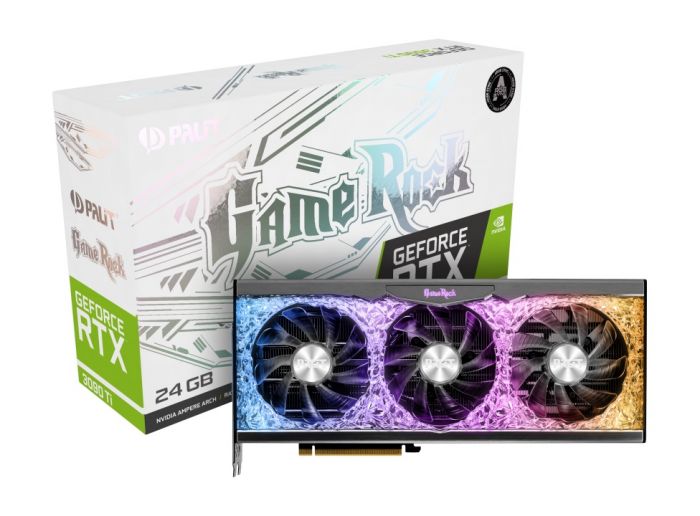 Відеокарта GF RTX 3090 Ti 24GB GDDR6X GameRock Palit (NED309T019SB-1022G)