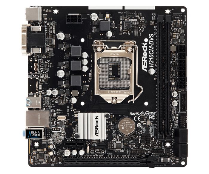 Материнська плата ASRock H310CM-DVS Socket 1151