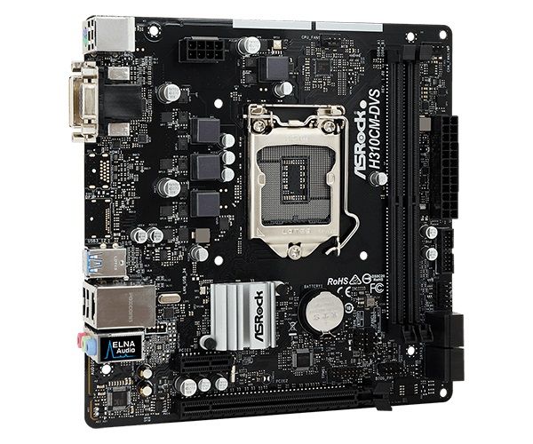 Материнська плата ASRock H310CM-DVS Socket 1151