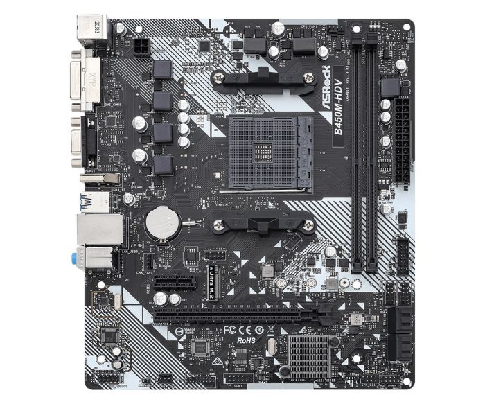 Материнська плата ASRock B450M-HDV R4.0 Socket AM4