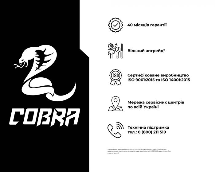 Персональний комп`ютер COBRA (I11.16.S4.165.6103)