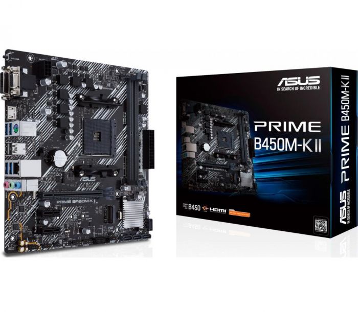 Материнська плата Asus Prime B450M-K II Socket AM4