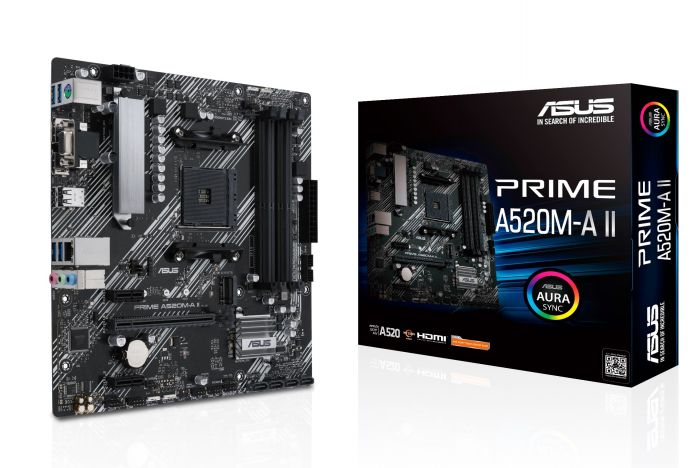 Материнська плата Asus Prime A520M-A II Socket AM4