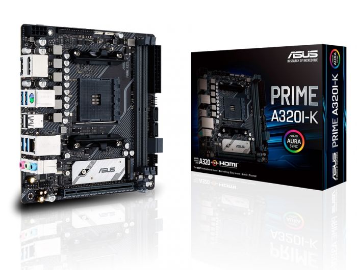 Материнська плата Asus Prime A320I-K Socket AM4