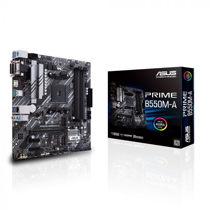 Материнська плата Asus Prime B550M-A Socket AM4