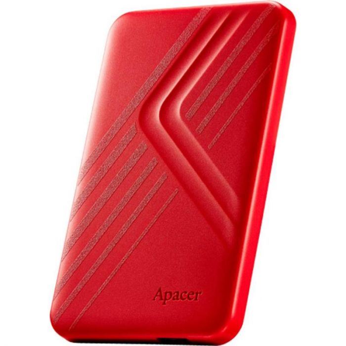 Зовнішній жорсткий диск 2.5" USB 1.0TB Apacer AC236 Red (AP1TBAC236R-1)