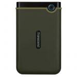 Накопичувач зовнiшнiй HDD 2.5" USB 2.0TB Transcend StoreJet 25M3 Military Green Slim (TS2TSJ25M3G)