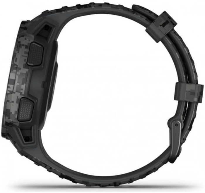 Смарт-годинник Garmin Instinct Solar Graphite Camo (010-02293-15)