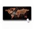 Килимок для миші Voltronic Карта світу Black/Brown (SJDT-21/20889)
