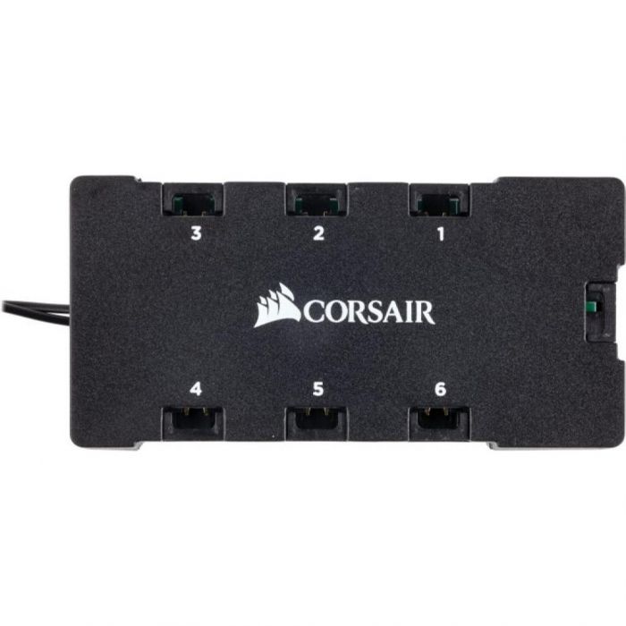 Вентилятор Corsair LL120 RGB 3 Fan Pack (CO-9050072-WW), 120x120x25мм, 4-pin, чорний