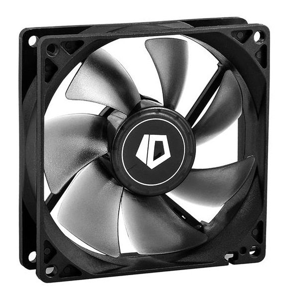 Вентилятор ID-Cooling NO-9225-SD, 92x92x25мм, 3-pin, черный