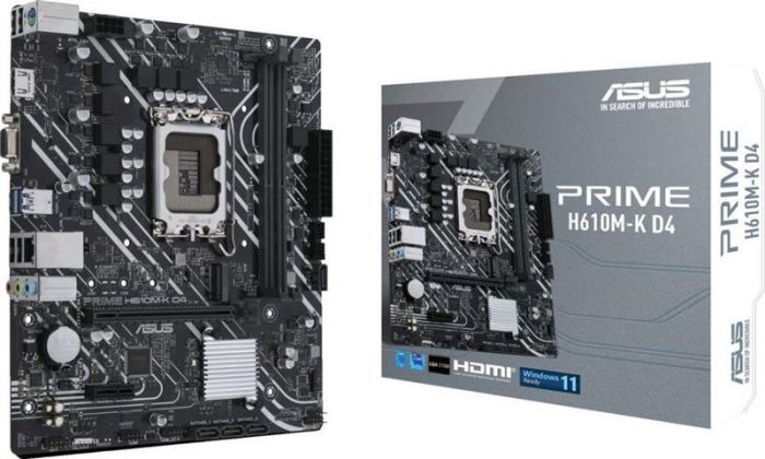 Материнська плата Asus Prime H610M-K D4 Socket 1700