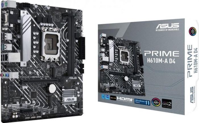 Материнська плата Asus Prime H610M-A D4 Socket 1700