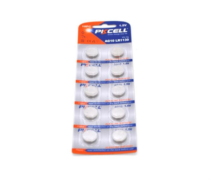Батарейка PKCELL AG10 BL 10шт (PC/AG10-10B/20403)
