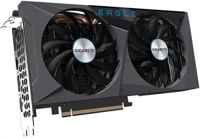 Відеокарта GF RTX 3060 Ti 8GB GDDR6 Eagle OC Gigabyte (GV-N306TEAGLE OC-8GD 2.0) (LHR)